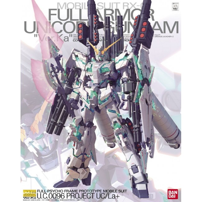 MG 1/100 FULL ARMOR UNICORN GUNDAM VER. KA MG 1/100 FULL ARMOR UNICORN GUNDAM VER. KA
