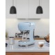 Smeg ECF02PBEU coffee machine pastel blue