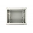 Extralink Rackmount cabinet 12U 600x600 AZH Gray wall mounted, swing type