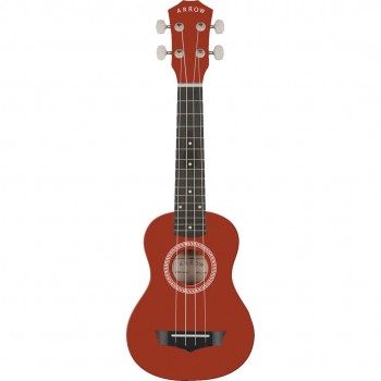 Arrow PB10 NT Soprano Natural Dark w/bag - Soprano ukulele