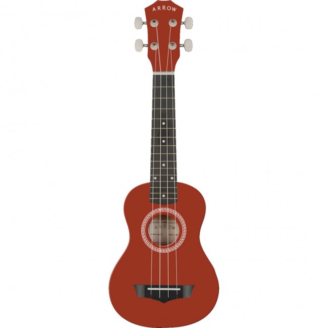 Arrow PB10 NT Soprano Natural Dark w/bag - Soprano ukulele