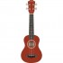 Arrow PB10 NT Soprano Natural Dark w/bag - Soprano ukulele