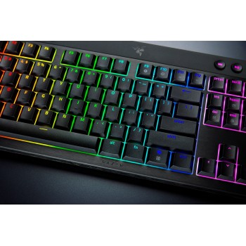 Razer BlackWidow V4 Low-Profile HyperSpeed keyboard Gaming USB + RF Wireless + Bluetooth QWERTY US International Black
