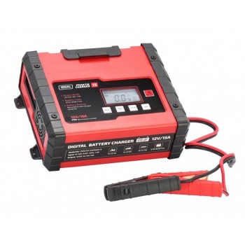 Charger PRAKTIK CHARGER 15 LCD, charging voltage: