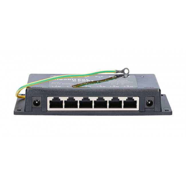 Extralink 6 Ports | Gigabit PoE Injector | 6x 1000Mbps RJ45