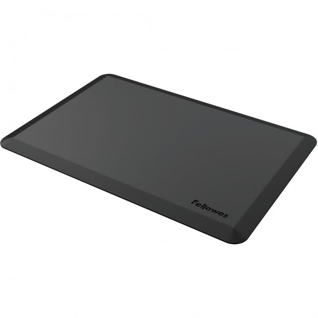 Fellowes Anti Fatigue Mat - Everyday Ergonomic Sit Stand Desk Mat for Use in Work or the Home Environment - H1.91 x W91.44 x D60.96cm - Black Fellowes Anti Fatigue Mat - Everyday Ergonomic Sit Stand Desk Mat for Use in Work or the Home Environment - H1.91 x W91.44 x D60.96cm - Black