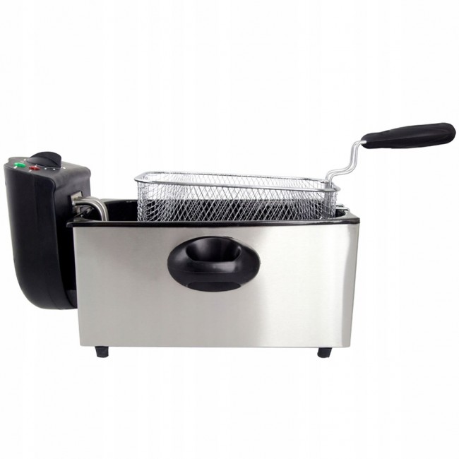 Esperanza FALAFEL Single 3 L Stand-alone 2200 W Deep fryer Black, White Esperanza FALAFEL Single 3 L Stand-alone 2200 W Deep fryer Black, White