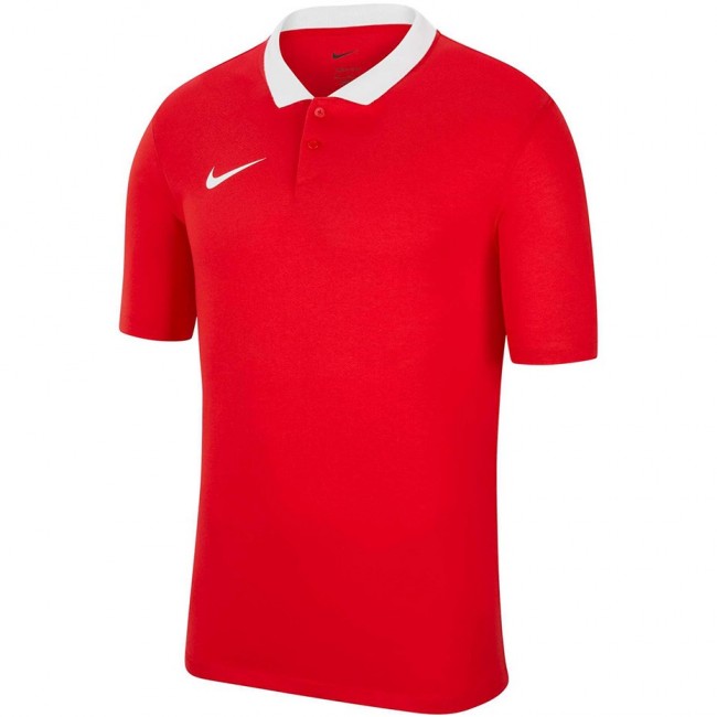 Nike DF Park 20 Polo SS T-Shirt Red CW6935 657 XL