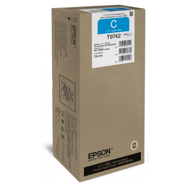 Epson C13T97420N ink cartridge 1 pc(s) Original Cyan Epson C13T97420N ink cartridge 1 pc(s) Original Cyan