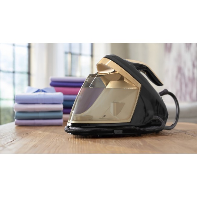 Philips PSG8140/80 steam ironing station 2700 W 1.8 L SteamGlide Elite soleplate Black, Gold