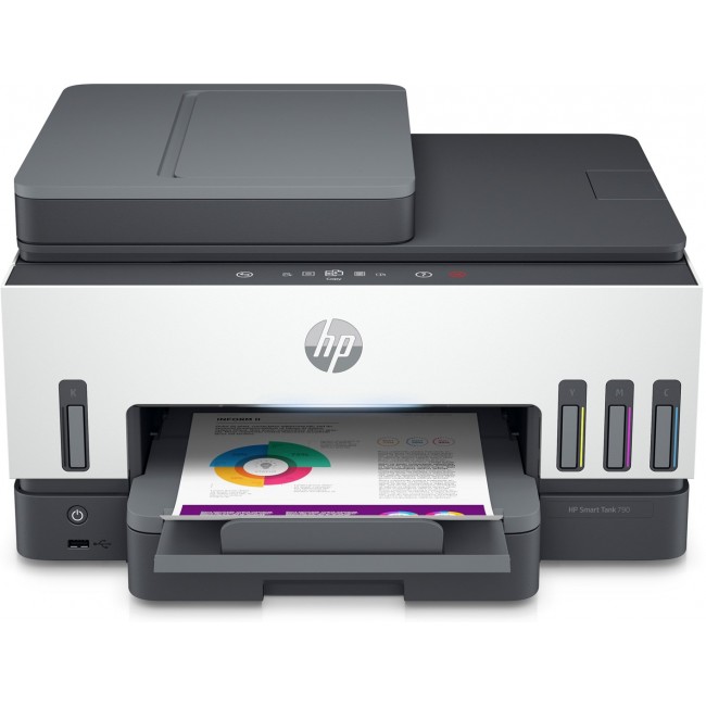 HP Smart Tank 790 All-in-One Printer Thermal inkjet A4 4800 x 1200 DPI 15 ppm Wi-Fi HP Smart Tank 790 All-in-One Printer Thermal inkjet A4 4800 x 1200 DPI 15 ppm Wi-Fi