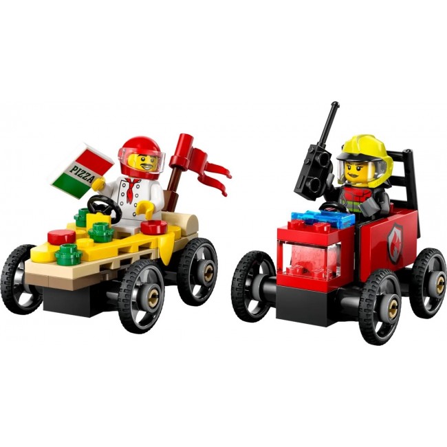 LEGO CITY 60458 Pizza vs. Fire Truck LEGO CITY 60458 Pizza vs. Fire Truck