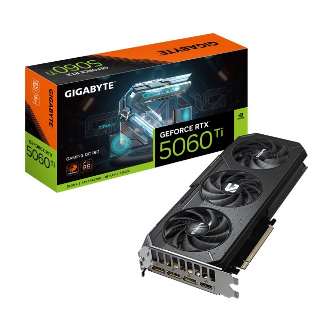 Gigabyte GeForce RTX 5060 Ti GAMING OC 16GB (GV-N506TGAMING OC-16GD) - Graphics Card Gigabyte GeForce RTX 5060 Ti GAMING OC 16GB (GV-N506TGAMING OC-16GD) - Graphics Card