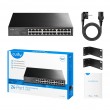 Cudy GS1024 network switch Unmanaged Gigabit Ethernet (10/100/1000) Black Cudy GS1024 network switch Unmanaged Gigabit Ethernet (10/100/1000) Black