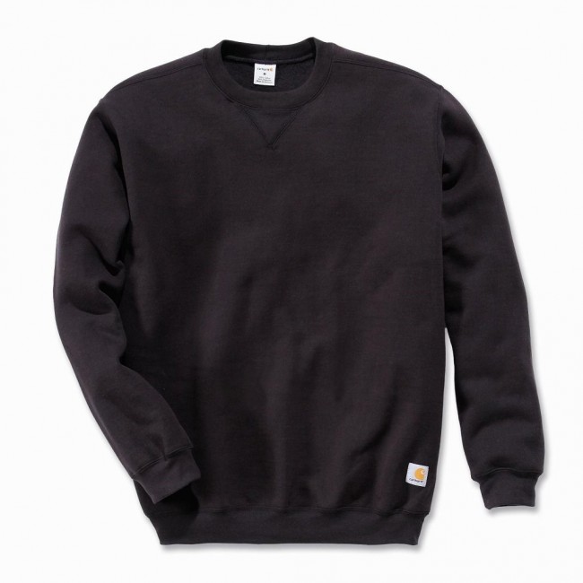 Carhartt Crewneck Sweatshirt, no hood - black Carhartt Crewneck Sweatshirt, no hood - black