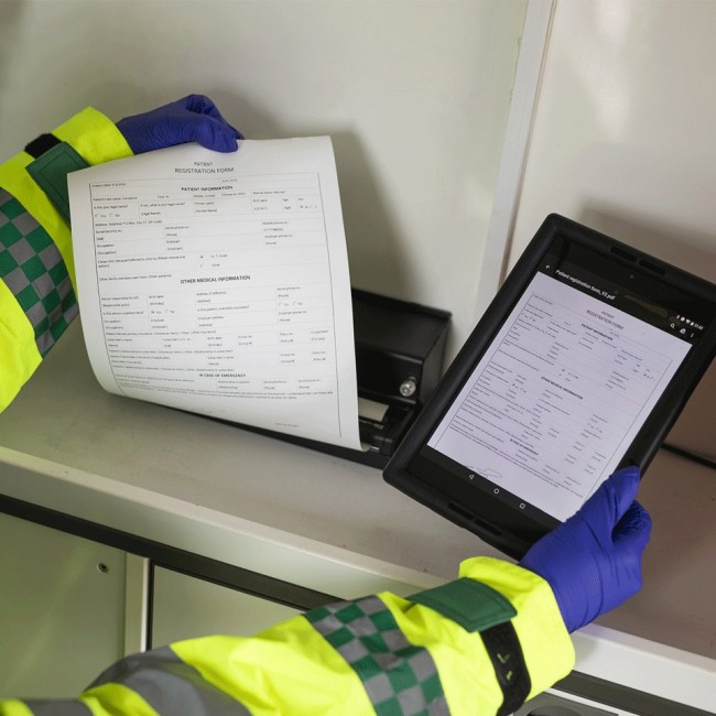 Brother PJ863 300 x 300 DPI Wired & Wireless Direct thermal Mobile printer