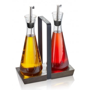 GEFU X-PLOSION oil/vinegar dispenser 0.25 L Glass, Silicone, Stainless steel Transparent