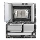 GIGABYTE TRX50 AERO D Motherboard - Supports AMD Ryzen Threadripper 9000 Series CPUs, 16+8+4 Phases Digital VRM, up to 7800MHz DDR5 (OC), 3xPCIe 5.0 + 1xPCIe 4.0 M.2, Wi-Fi 7, 10GbE LAN, USB4