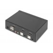 Digitus KVM Switch, 2 Port, Single Display, 4K, HDMI 
