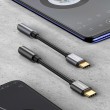 Baseus L54 mobile phone cable Black, Grey USB C 3.5mm