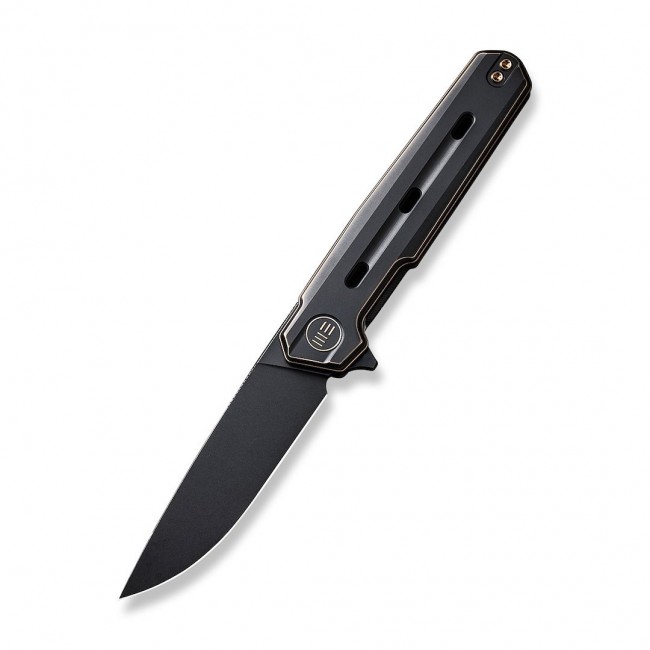 Knife WE Knife Navo CPM-20CV Bronze & Black Ti
