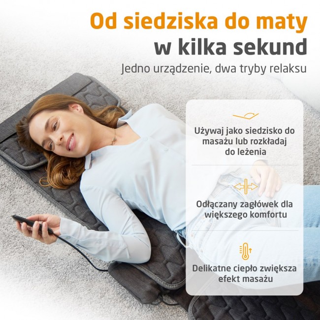 Medisana MC 700 Massage mat Black