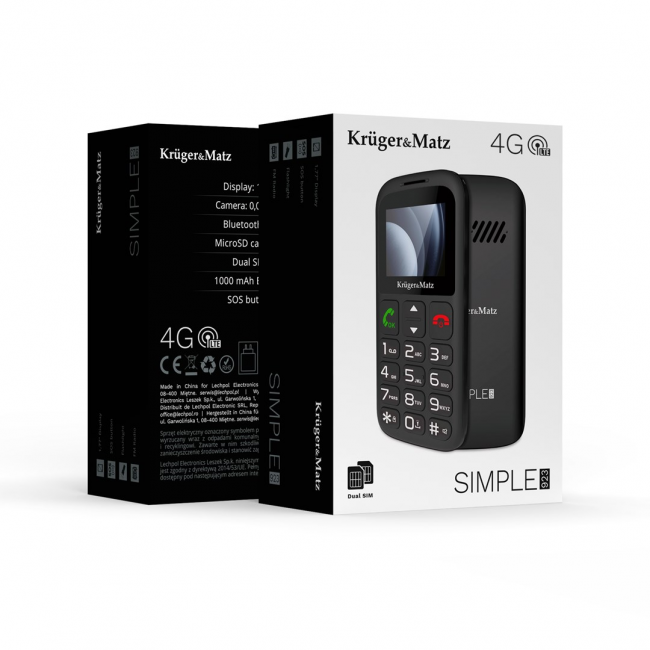 Kruger&Matz Simple 923 4G GSM mobile phone for seniors