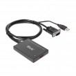 CLUB3D VGA and USB Type-A to HDMI Adapter with Pigtail M/F 0.6m/1.97ft 28AWG CLUB3D VGA and USB Type-A to HDMI Adapter with Pigtail M/F 0.6m/1.97ft 28AWG