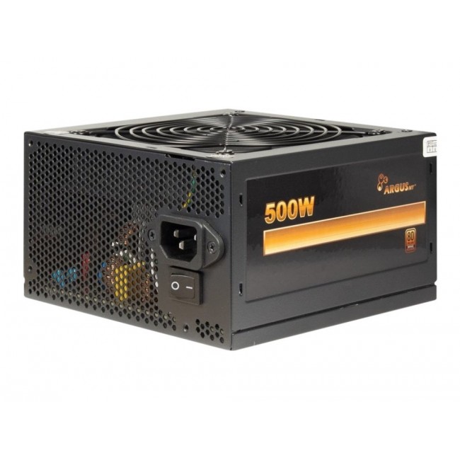 Inter-Tech ArgusNT BPS-500 power supply unit 500 W 20+4 pin ATX ATX Black