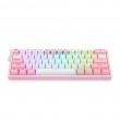 REDRAGON K616 Fizz Pro white/pink keyboard USB + RF Wireless + Bluetooth Pink, White