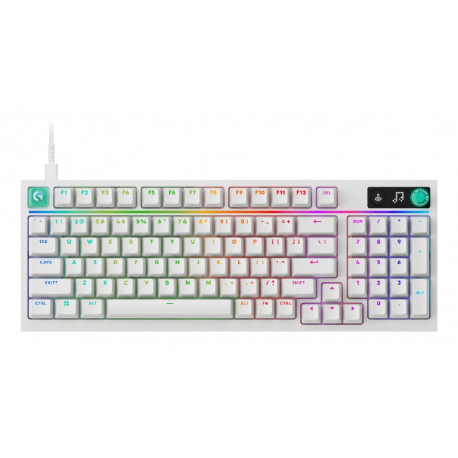 Logitech G G316 X 98 - White English International (QWERTY) Tactile