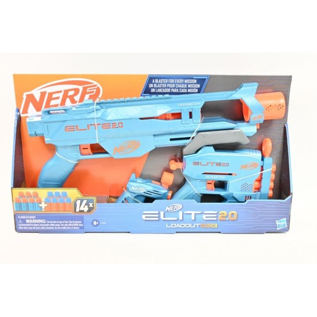 NERF Elite 2.0 Loadout 3pcs F4178 /4 NERF Elite 2.0 Loadout 3pcs F4178 /4