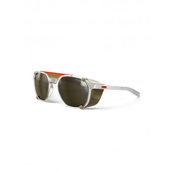 Polarized Sunglasses Julbo Slack Cover - Polarized 3+ - shiny crystal/camel
