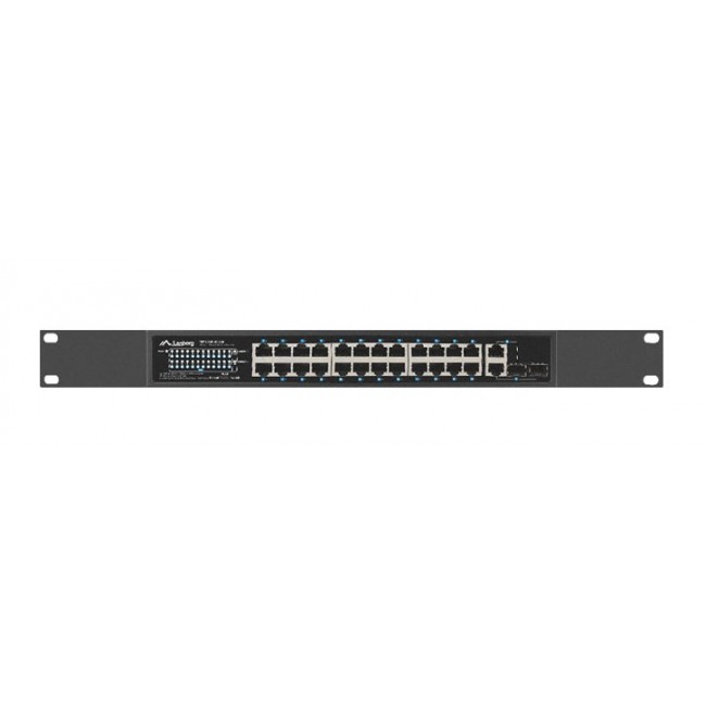 Lanberg Switch 24X 100MB DSP+/2X Combo Rack 19