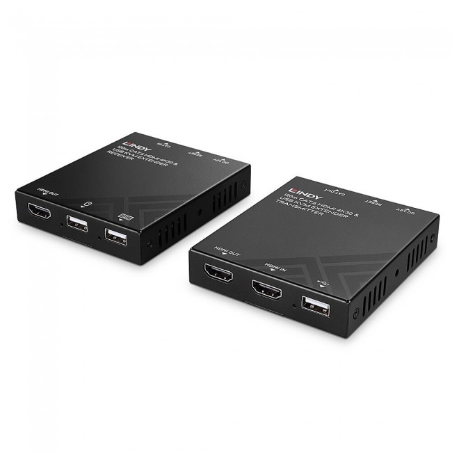 Lindy 120m Cat.6 HDMI and USB KVM Extender Lindy 120m Cat.6 HDMI and USB KVM Extender