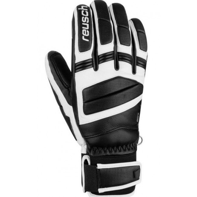 REUSCH MASTER PRO GLOVES SIZE 8,5 black and white