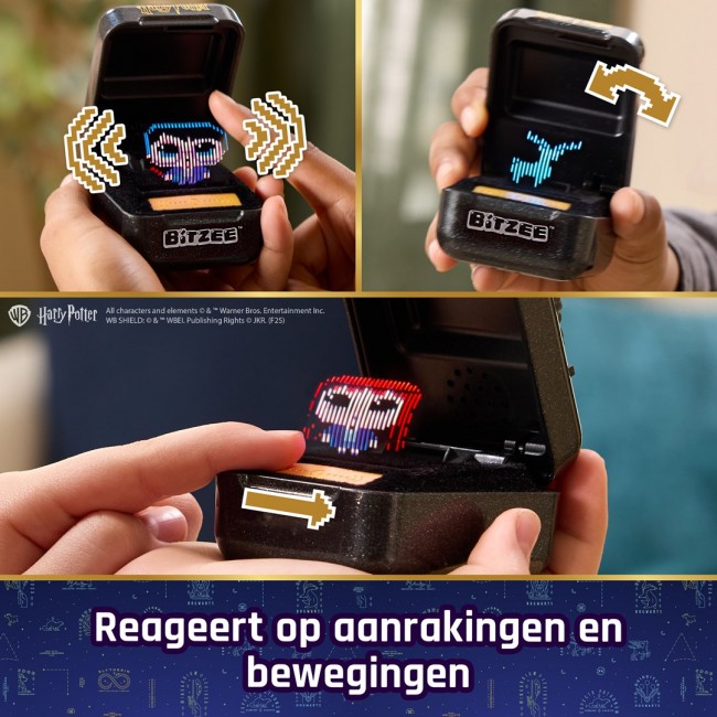 Wizarding World Harry Potter, Bitzee Interactive Toy with 20 Characters Inside, Great for Easter Gifts, Digital Pet Reacts to Swipes, Tilts & Taps