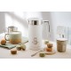 Adler AD 4494 milk frother/warmer Automatic Metallic, White