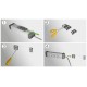 Brennenstuhl 1391010601 power extension 5 m 6 AC outlet(s) Indoor Black, Silver
