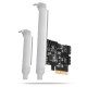 Axagon PCES-SA4X4 PCIe controller - 4x internal SATA 6G port, ASM1164, SP & LP