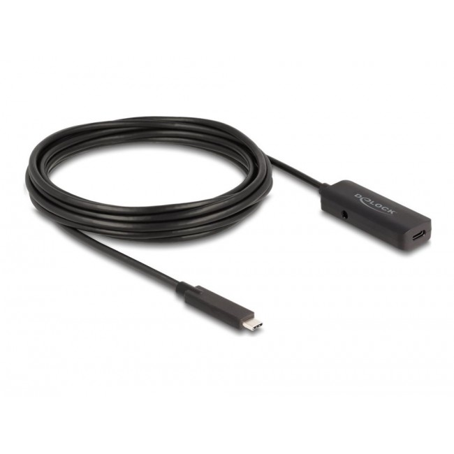 DeLOCK 80028 USB cable USB 3.2 Gen 2 (3.1 Gen 2) 5 m USB C Black DeLOCK 80028 USB cable USB 3.2 Gen 2 (3.1 Gen 2) 5 m USB C Black