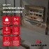 Maclean Soundbar Wall Mount / Bracket, angle adjustment +8 8 , max. load 10 kg, made of steel, MC-177