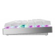 CHERRY MX 8.2 Pro TMR Wireless keyboard Gaming USB + RF Wireless + Bluetooth QWERTZ German Silver, White