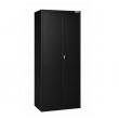 Iron Mate SATURN Metal Utility Cupboard 185x90x45 Black RAL9005