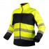 Kurtka robocza ostrzegawcza Softshell, to-czarna, rozmiar XXL