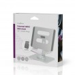 Nedis Tablet Stand Silver Nedis Tablet Stand Silver