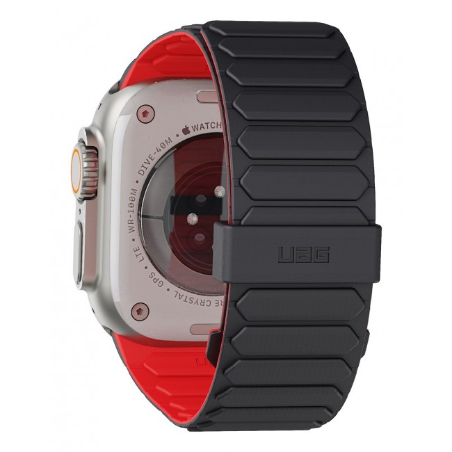 Urban Armor Gear 19416111319B smart wearable accessory Strap Ash, Red Silicone