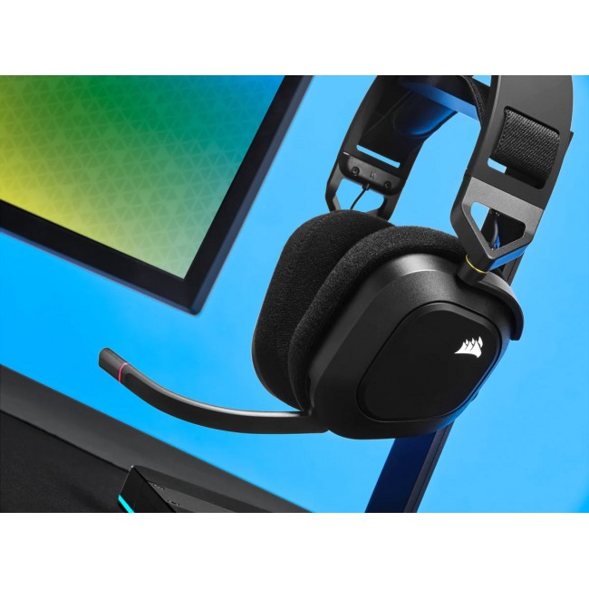 Corsair | Gaming Headset RGB | HS80 | Wireless | Over-Ear | Wireless