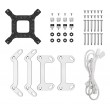DeepCool LM360 WH Processor Liquid cooling kit 12 cm White 1 pc(s) DeepCool LM360 WH Processor Liquid cooling kit 12 cm White 1 pc(s)