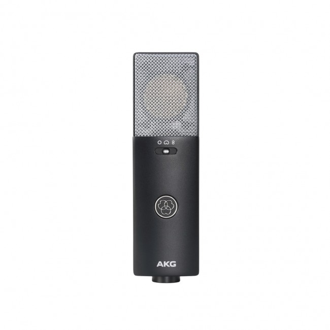 AKG C114 - large diaphragm multi-pattern condenser microphone (black)